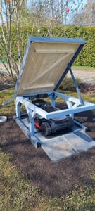 DREAME A3 AWD Pro-3500 Mähroboter,OmniSense 3.0,360° 3D LiDAR,KI binokulare Sicht＆automatische Kartierung, Allradantrieb mit Nabenmotoren,3500㎡,38,7° Kunden-Foto 2
