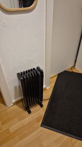 PELONIS PHOENIX 1500W Ölradiator Heizkörper Energiesparend, Elektrische Heizung mit 7 Rippen, Verstellbares Thermostat, Kippschutz & Überhitzungsschutz (Schwarz) Kunden-Foto 1