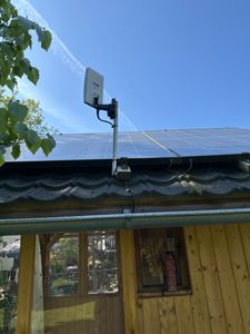 EMOS Design Zimmerantenne, passive digitale Innenantenne für Empfang von DVB-T, DVB-T2, DAB, mit integriertem LTE/5G Filter und Verstärker, J0705 Kunden-Foto 1