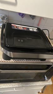 Tefal Inicio Classic Black GC271810, Schwarz, Edelstahl, Rechteckig, Feuerrost, 290 x 260 mm, 1 Zone(n), Scharnier Kunden-Foto 1