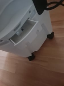 Climatiseur mobile JUNG LIFEAIR sans tuyau d'évacuation, climatiseur mobile 3-en-1, purificateur d'air, humidificateur, refroidissement par eau, jusqu'à 20 m², minuterie de 15,5 heures Photo du client 8