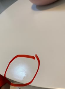 Merax Couchtisch Drehbar, Ausziehbar Bis 88 cm, Wohnzimmertisch mit 3 Ebenen, Stauraum und 360°-Schwenkfunktion, Weiß + Holzoptik Kunden-Foto 5