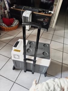 AREBOS 27L Kompressor Kühlbox mit Rollen | Kühl & Wärme | 12/24V APP Kunden-Foto 3