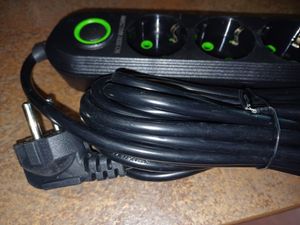adapter gniazda 5-drożnego z 3x USB, gniazdo dystrybucyjne, gniazdo biurkowe, gniazdo wielokrotne, listwa gniazdowa, przedłużacz 5 m, Retoo Zdjęcie produktu od klienta nr 1