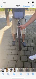 Beschädigtes Fahrrad