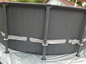 INTEX 26326GS - Set piscina con telaio Ultra XTR (488 x 122 cm) Foto del cliente 3
