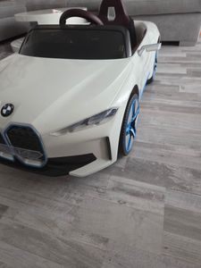 HOMCOM Kinder Elektroauto Elektrofahrzeuge mit Fernbedienung, MP3-Player, Weiß Kunden-Foto 2
