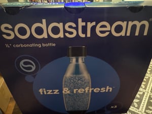 SodaStream 2260525, Karbonisiererflasche, Schwarz, Weiß, PET, 1 l, Power, Source, Play, Spirit, Jet, Dynamo, Genesis, Cool, 3 Stück(e) Kunden-Foto 1