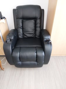 HOMCOMRelaxsessel verstellbar Massagesessel mit Liegefunktion Heizung Kunden-Foto 1