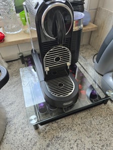 Kaffeekapsel Schublade für 60 Kapseln kompatibel mit Nespresso Kapselspender Glass Kunden-Foto 1