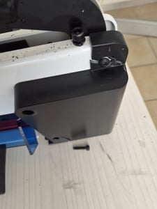 SucceBuy Taglierina per carta pesante da 17", ghigliottina industriale per carta A3, capacità 400 fogli, taglierina in acciaio massiccio per ufficio, casa, scuola, bianco Foto del cliente 3