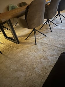 Moderner Wohnzimmer Teppich Kurzflor Waschbar Weich Felloptik Anti-Rutsch Grösse 100x200 cm Kunden-Foto 4