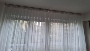 Vorhang Schlicht Faltengardine Store Gardine Fertiggardine Turkischegardine Pilelitül Perde 100x245cm Kunden-Foto 2