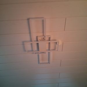 76W LED Deckenleuchte 84CM Lichtspeicherfunktion Dimmbar mit Fernbedienung & APP 3000K-6500K 3 Ring Wohnzimmerlampe Deckenleuchten für Schlafzimmer Kunden-Foto 6