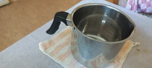 1.02 Pot à lait SYLT en inox - Ø 14 cm env Photo du client 1