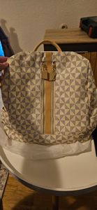 OKWISH Damen Rucksack aus Kunstleder mit Wallet,Lederrucksack mit Schultergurt als Umhängetasche,Elegant Backpack Große Mode Bag für Arbeit Schule Rei Kunden-Foto 1