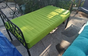 Oxford Stoff wasserdicht PVC-beschichtet - Graphit, 160 cm breit | Outdoor Meterware für Pavillons, Vorhänge, Abdeckungen, Balkon, Garten, wetterfest Kunden-Foto 3