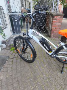 HITWAY E Bike, City E-Bike & E-Hollandrad,36V/13Ah 468 Wh,28 Zoll,MTB,7 Gang, 25km/h, Heckmotor, Kettenschaltung, LCD Display, E-Citybike Damen Herren Kunden-Foto 6
