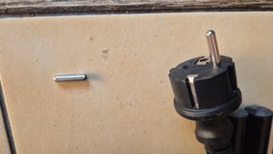 Kabeltrommel Metallrahmen 50m 3x2,5 mm² IP44 Verlängerungskabel Garten & Baustelle 4-fach Metall Kunden-Foto 2