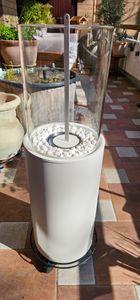 Monster24® Hochwertiger freistehender Bioethanol-Kamin  – modernes Design für ein gemütliches Ambiente drinnen und draußen Kunden-Foto 1
