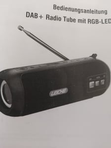 LEICKE tragbares DAB+ Radio mit Bluetooth 5.0 | DAB/DAB+ und UKW Radio, 2,4" Farbdisplay, 80 Voreinstellungen, Küchenradio mit Kabel oder 2000mAh Akku Kunden-Foto 4