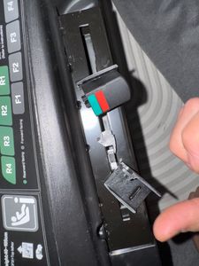 4Baby | Kindersitz - 360° Drehbar - mit ISOFIX, I-SIZE, 40-150 cm, zusätzlicher Seitenschutz, vorwärts- und rückwärtsgerichtet - Grau - ENZO-FIX Kunden-Foto 5