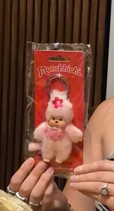Porte-clés Monchhichi - rose clair (Monchhichi) Photo du client 1