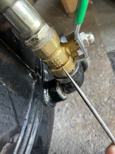 STAHLWERK Ölabscheider 80 l Öl Auffangbehälter Ölauffangwagen Ölablassgerät Kunden-Foto 1