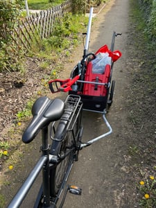 Tiggo VS Cargo I Lastenanhänger Fahrradanhänger Trailer Transportanhänger Kunden-Foto 3
