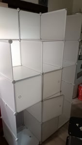 MODULARER Kleiderschrank mit 25 Modulen Kunden-Foto 1