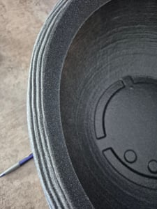 XXL Jardinière Ø 58 cm - RONDE - anthracite Photo du client 3