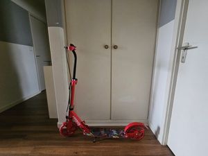 Arebos Tretroller Scooter mit LED Reifen, Pink, 880 mm, 390 mm, 960 mm Kunden-Foto 5
