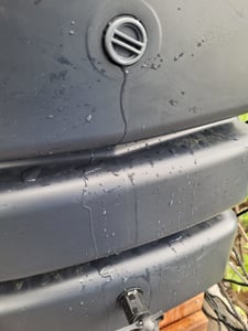 Regentonne eckig NEPTUN 350 Liter anthrazit inkl. Hahn Kunden-Foto 5