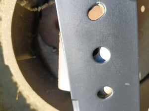 40 CM Rasenmähermesser Grizzly BRM 42 Neutral, BRM 42-125 BS / BSA, FBM 450 A1 Kunden-Foto 1