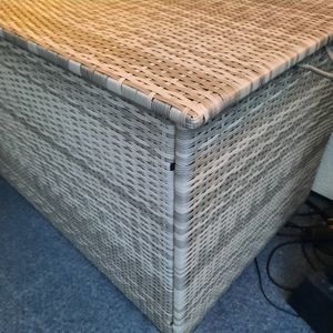 tectake® Aluminium Auflagenbox 145x82,5x79,5cm - Große Kissenbox mit Stauraum Kunden-Foto 1