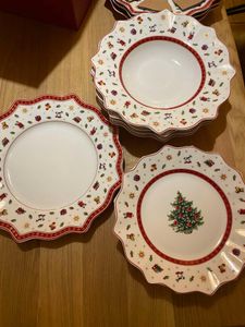 Villeroy & Boch Toy's Delight, Essteller, andere, Porzellan, Mehrfarbig, 29 cm, 700 g Kunden-Foto 1