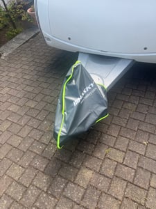 Anhänger Deichselhaube I 90x60cm I Anhänger-Deichsel-abdeckung Schutz Wohnwagen Kunden-Foto 2