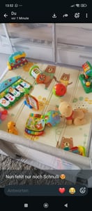 Laufstall Baby mit Matratze, Laufgitter Baby 120x120cm, Playpen aus 600D Oxford Gewebe, mit Atmungsaktivem Netz, 50 Bälle Bunt, Tragetasche, Grau Kunden-Foto 1