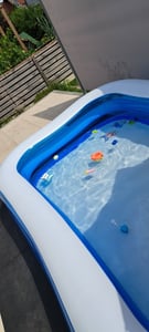 Bestway Schwimmbecken  Family Pool Rectangular 262 x 175 x 50cm Kunden-Foto 1