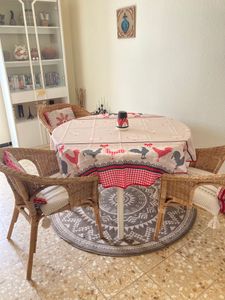 Schöne Tischdecke