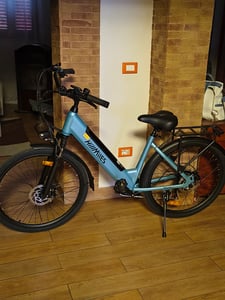 HillMiles E Bike, City E-Bike & E-Hollandrad mit 36V 13Ah Akku bis zu 80-100km, SHIMANO 7-Gang, 250W Motor&25km/h, MileCity1 Kunden-Foto 9
