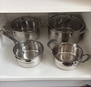 Tefal JO COOKS CLASSIC Set de 7 casseroles (casserole 16 cm de diamètre extérieur, casserole 16/20/24 cm de diamètre extérieur) Photo du client 1