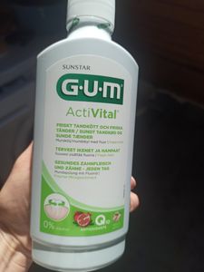 Sunstar GUM ActiVital Mundspülung 6060, 500 ml - Lange Haltbarkeit! Kunden-Foto 1