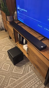 Sistema de sonido envolvente Samsung Q-series HW-QS750F, color , con 5.1.2 canales Foto del cliente 2