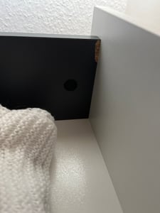 Topeshop SZAFA MALWA B, Weiß, Garderobe, 5 Regale, 2 Tür(en), Weiß, Partikelbord Kunden-Foto 3