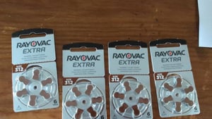 Rayovac 10x Extra Advanced Gr. 312 - 6er Blister Hörgerätebatterien PR41 Braun 24607 312AU-6XEMF Kunden-Foto 1