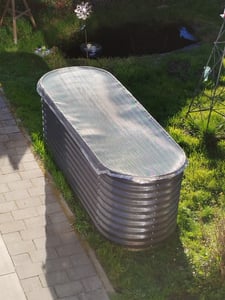 Wiltec Volierendraht 5 x 1 m, Hasendraht mit 25 mm Maschenweite, Sechseckgeflecht Stahl verzinkt, wetterfester Hühnerdraht für Gehege Kunden-Foto 1