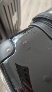 HAUPTSTADTKOFFER - Alex - sada kufrů 3 velikosti kufry na kolečkách s tvrdou skořepinou, rozšiřitelné, 4 kolečka, sada lesklých cestovních kufrů s tvrdou skořepinou, rozšiřitelná cestovní zavazadla, černá barva Fotografie od zákazníka č. 1