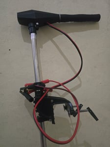 Motore elettrico brushless per barca Explorer X75, 12V, 75 lbs, con display LCD Foto del cliente 1