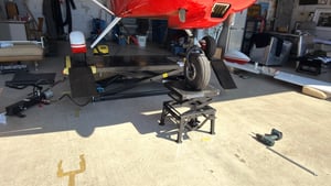 Motorradheber Weber Klassik Serie 135 kg | Hydraulischer Montageständer für Motorrad & Roller Kunden-Foto 3